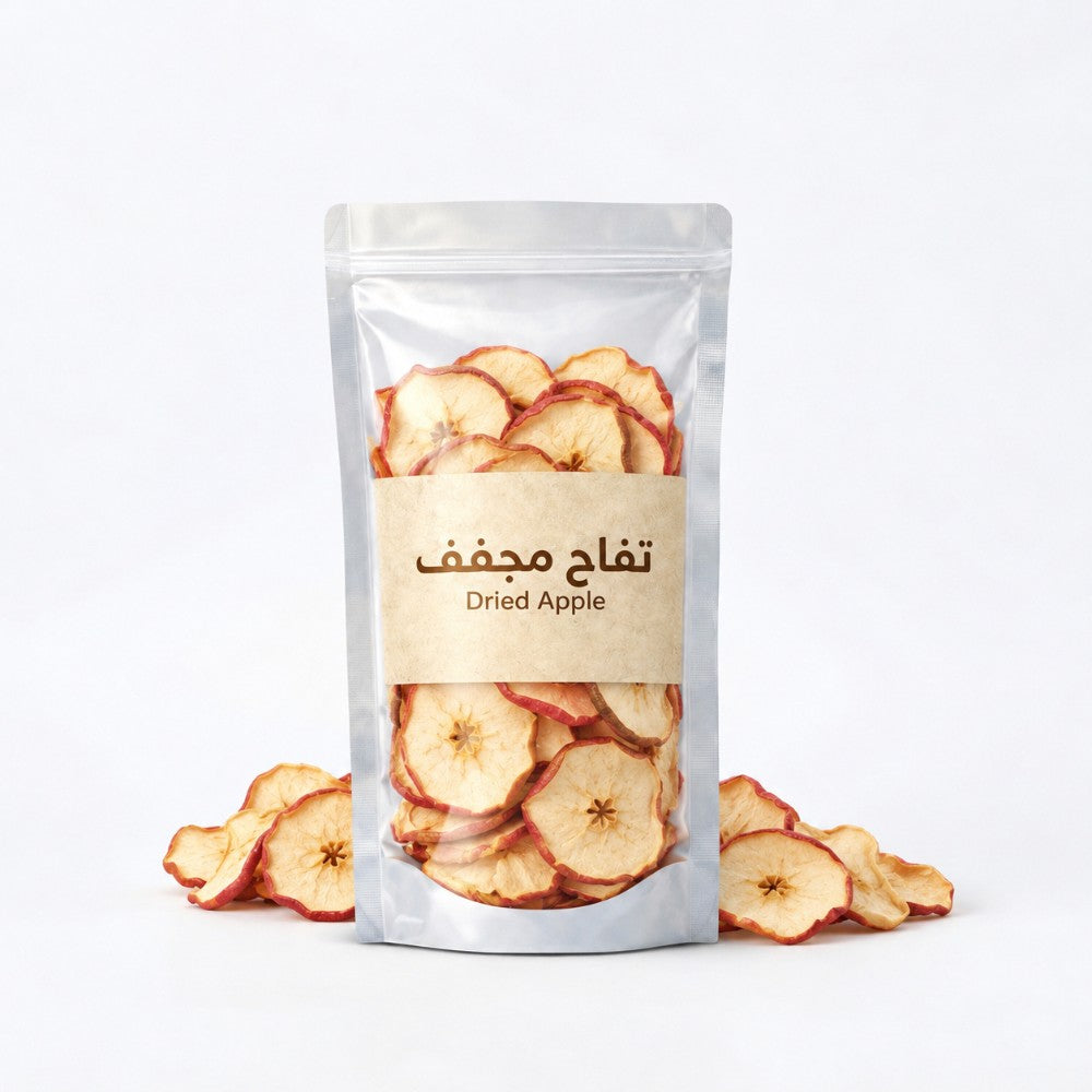 شرائح تفاح مجفف 100 جم